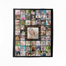 Partido de Graduación 55 Foto Collage Backdrop