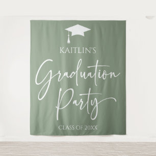Tapiz Partido de Graduación Moderno minimalista