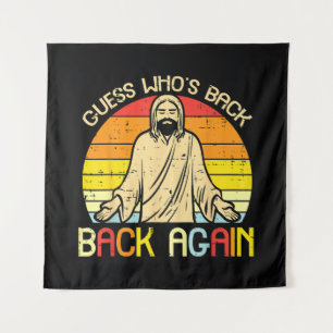 Tapiz Pascua Jesús Adivina Quién Vuelve Religioso Cristi