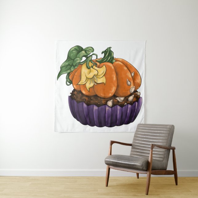 Tapiz Pastel de calabaza (In situ)
