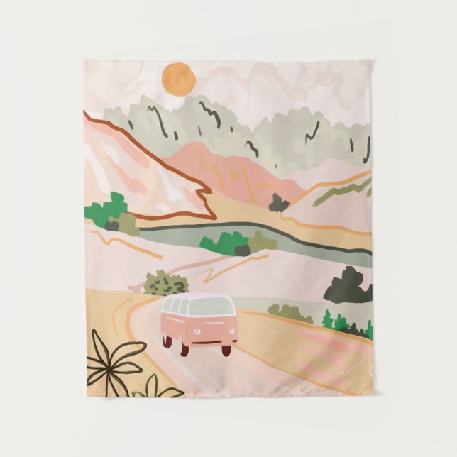 Tapiz Pastel Journey (Anverso)