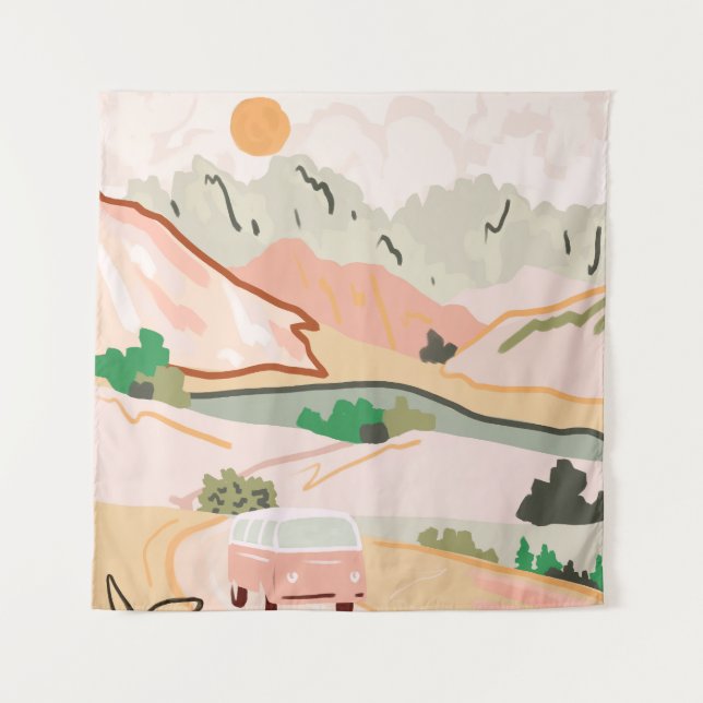 Tapiz Pastel Journey (Anverso)