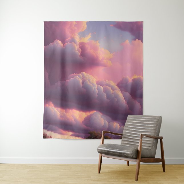 Tapiz Pastel Sky (In situ)