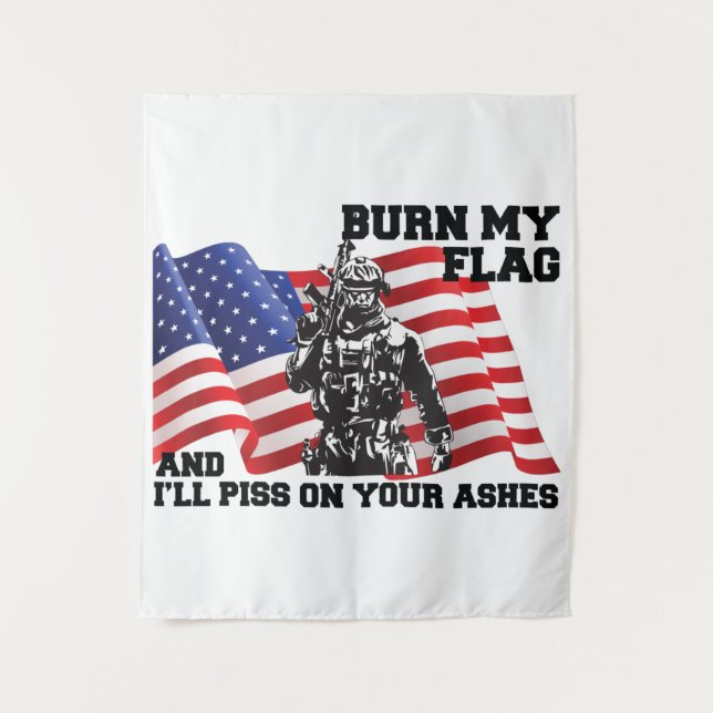 Tapiz Patriota americano (Anverso)