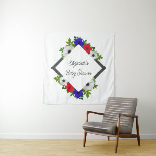 Tapiz Patriotic Panda Anemone Baby Shower