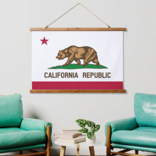 Tapiz Patriótico de California, bandera california