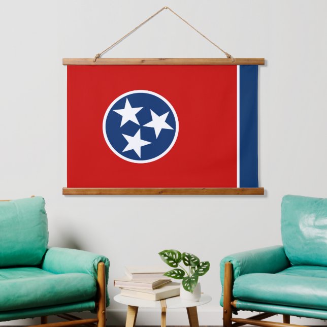 Tapiz Patriótico Tennessee, Bandera Tennessee (Sala de estar)