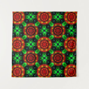 Tapiz Patrón abstracto boho elegante moderno floral #504