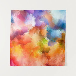 Tapiz Patrón abstracto de arte digital. Dibujo manual mo