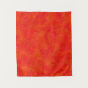 Tapiz Patrón abstracto naranja rojo
