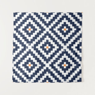 Tapiz Patrón Azteca Navajo Étnico Sin Marea