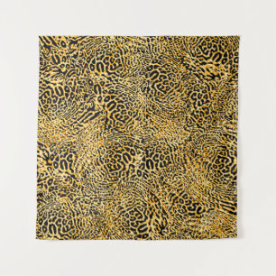 Tapiz Patrón de animal sin costura de origen étnico. Bo