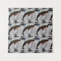 Patrón de animales acuáticos | vida submarina en l