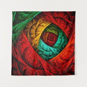 Tapiz Patrón de arte colorido artístico moderno abstract