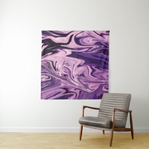 Tapiz Patrón de arte de galaxia azul