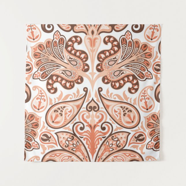 Tapiz Patrón de color inmaculado en paisajes (Anverso)