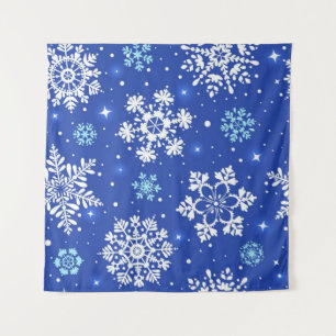 Tapiz Patrón de copo de nieve