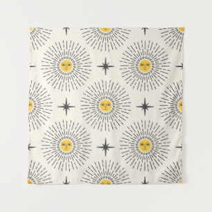 Tapiz Patrón de cosecha de luz solar celeste