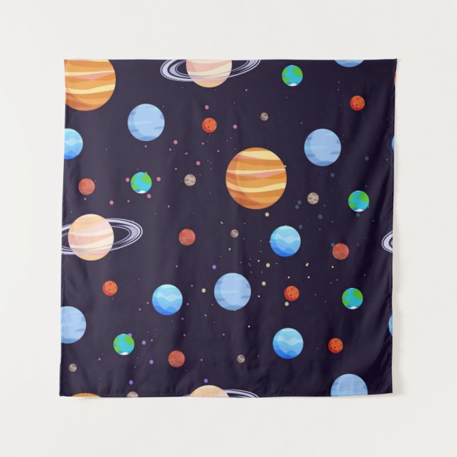 Tapiz Patrón de espacio (Anverso)