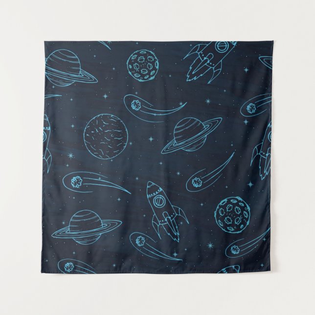 Tapiz Patrón de espacio (Anverso)