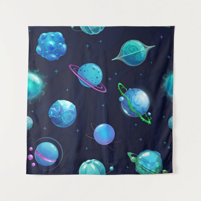 Tapiz Patrón de espacio (Anverso)