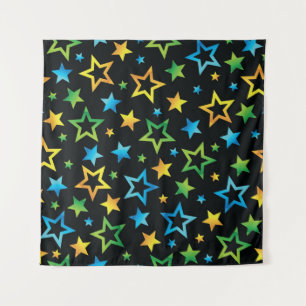 Tapiz Patrón de estrellas