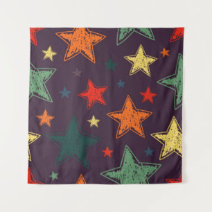 Tapiz Patrón de estrellas