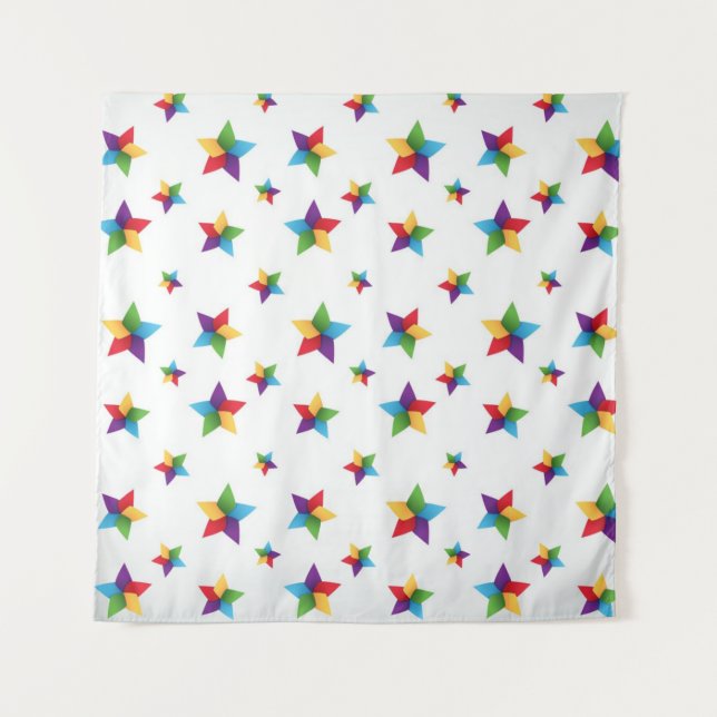 Tapiz Patrón de estrellas (Anverso)