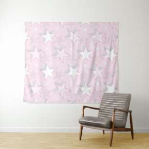 Tapiz Patrón de Estrellas Doradas 1