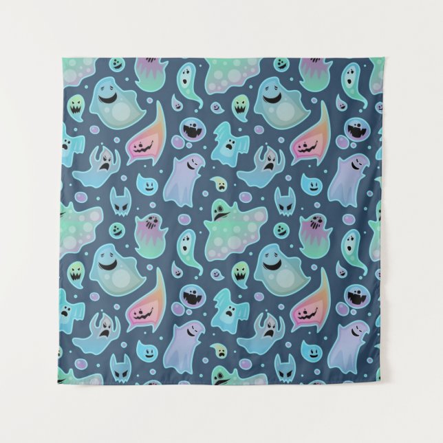 Tapiz Patrón de fantasma (Anverso)
