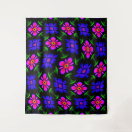 Tapiz Patrón de flores rosas adorables