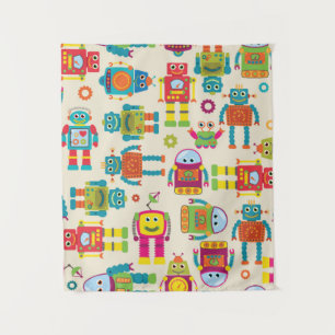 Tapiz Patrón de fondo inalámbrico y transparente con bob