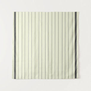Tapiz Patrón de franja vertical beige negro