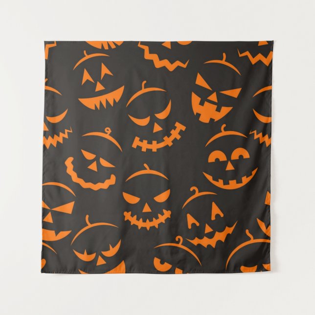 Tapiz Patrón de Halloween (Anverso)