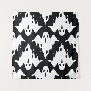 Tapiz Patrón de Halloween Ghost Spooky Seamless