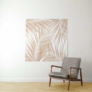 Tapiz Patrón de hojas de palmera Sueño 6 #tropical#art