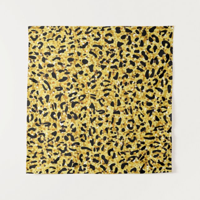 Tapiz Patrón de impresión animal (Anverso)