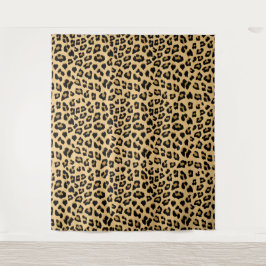 Tapiz Patrón de impresión de leopardo