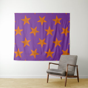 Tapiz Patrón de las estrellas doradas 3