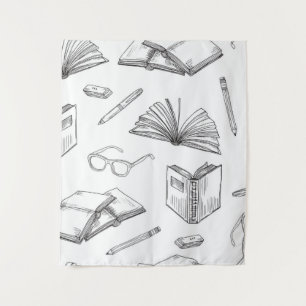 Tapiz Patrón de libro
