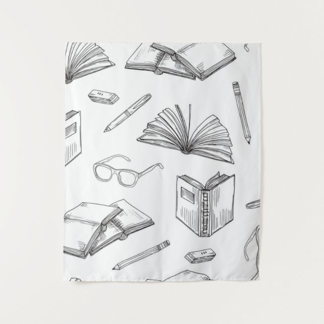 Tapiz Patrón de libro (Anverso)