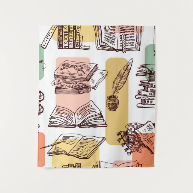 Tapiz Patrón de libro (Anverso)