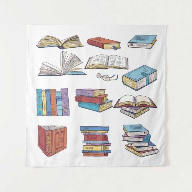 Tapiz Patrón de libro (Anverso)