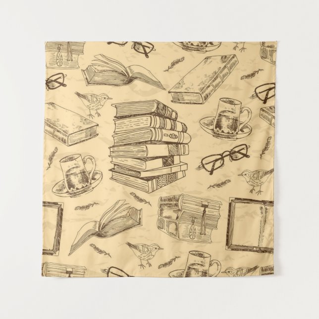 Tapiz Patrón de libro (Anverso)