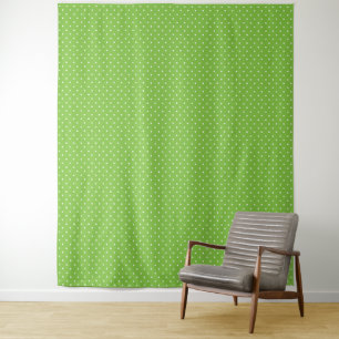 Tapiz Patrón de lunares lima brillante sin costuras