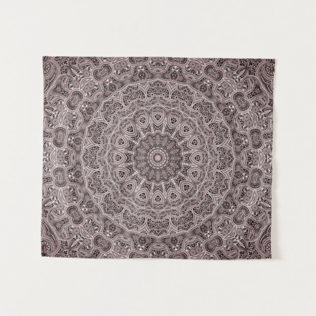 Tapiz Patrón de Mandala de época (Anverso (horizontal))