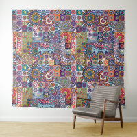 Patrón de mosaico de Mandala