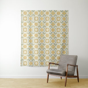 Tapiz Patrón de mosaicos de Portugal