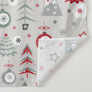 Tapiz Patrón de Navidades de invierno.