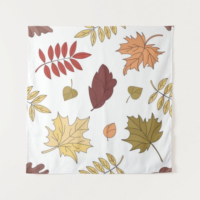 Tapiz Patrón de otoño (Anverso)